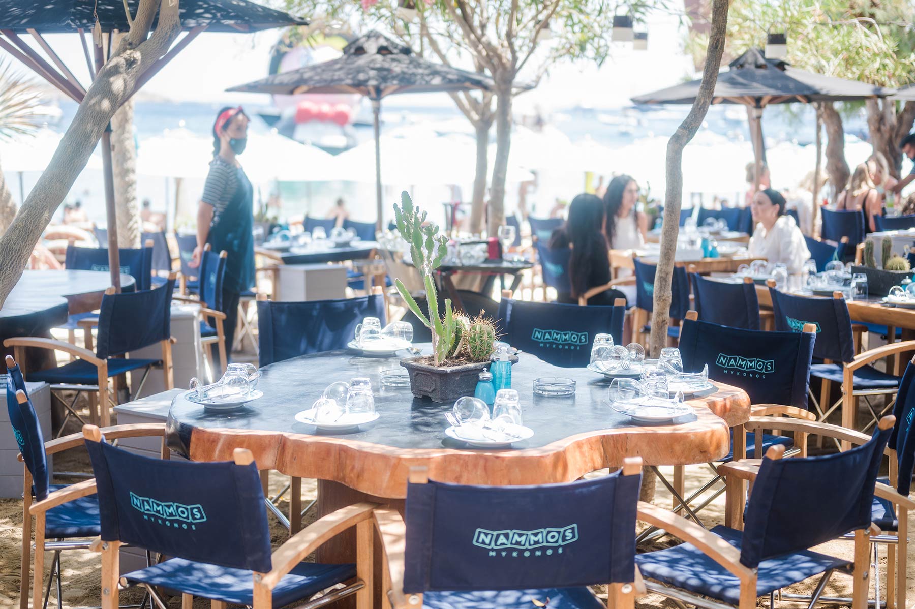 Nammos Mykonos Restaurant and Beach Bar - Psarou beach