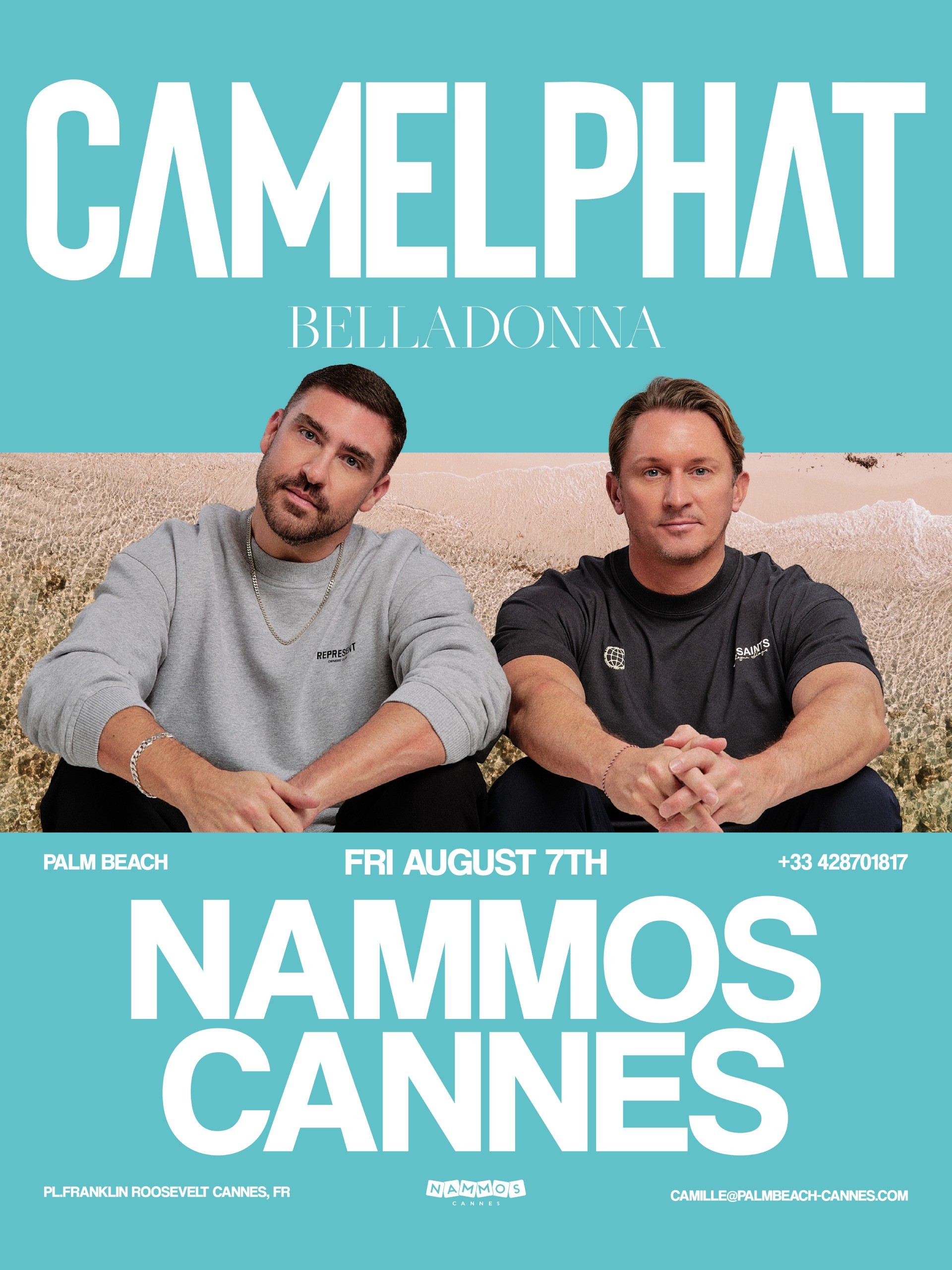 CAMELPHAT and BELLADONNA at Nammos Cannes